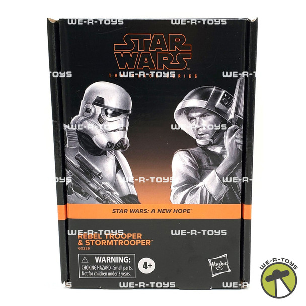 Star Wars The Black Series Rebel Trooper & Stormtrooper Action Figures Hasbro