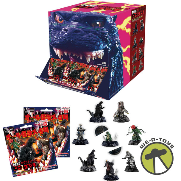 Godzilla HG Blind Packs Series 1 Mini Figures 24 Packs w display box