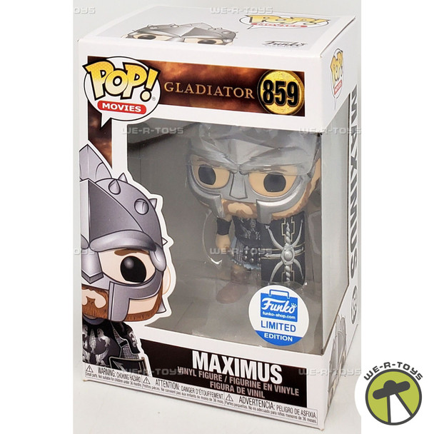 Funko POP Movies Gladiator Maximus in Helmet 859 Exclusive Figure