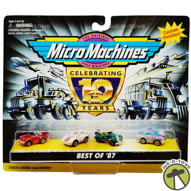 Micro Machines 10th Anniversary Best of '87 Collection Galoob 1997