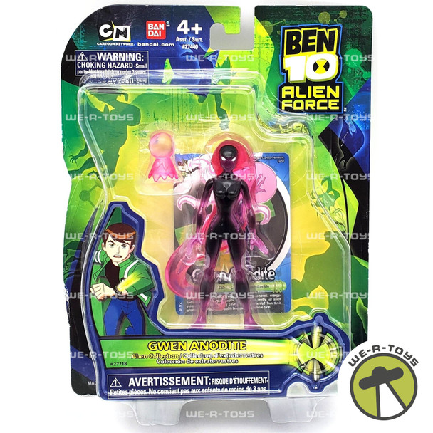 Ben 10 Alien Force Alien Collection Gwen Anodite Action Figure 2009 Bandai 27718