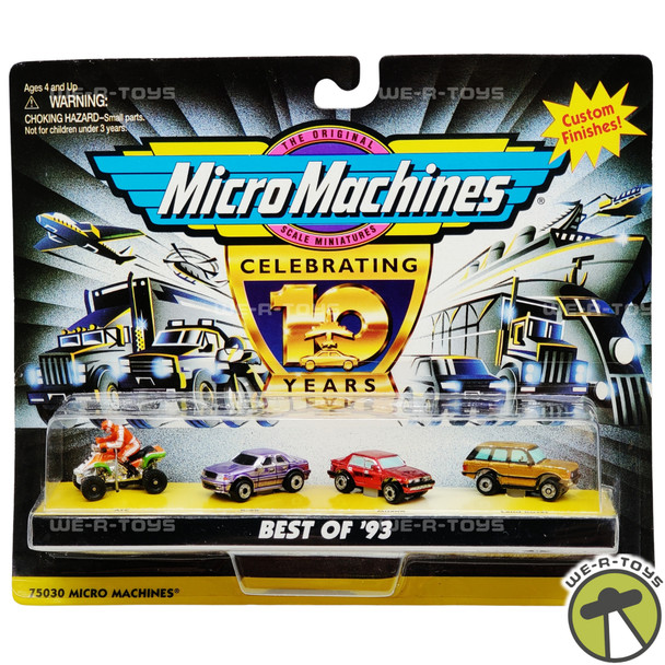 Micro Machines 10th Anniversary Best of '93 Collection Galoob 1997