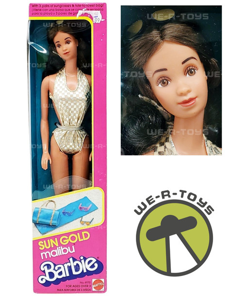 Barbie Sun Gold Malibu Doll 1983 Mattel #4970