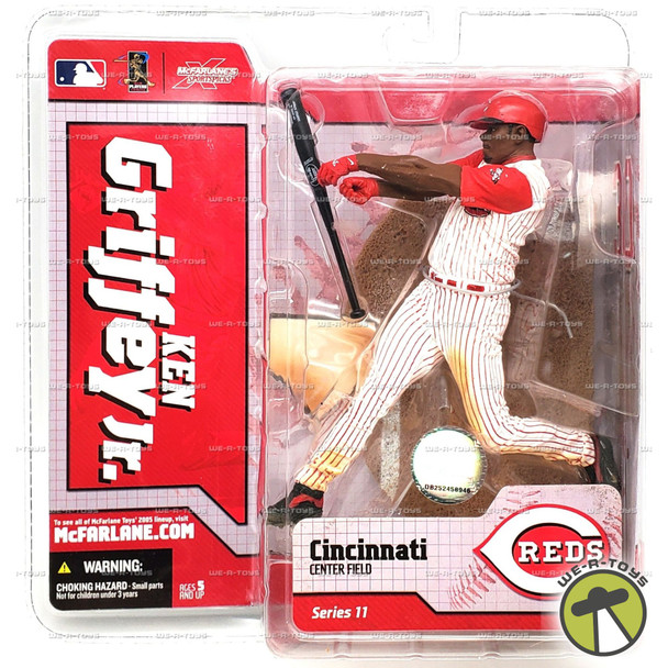 MLB Series 11 Cincinnati Reds Ken Griffey Jr. Figure 2005 McFarlane #72392