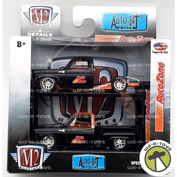 M2 Machines AutoZone Auto-Lift 2 Pack Vehicles Special Edition Castline #33002