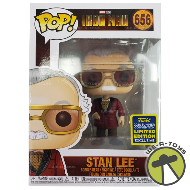 Funko POP Iron Man Stan Lee 656 Vinyl Figure
