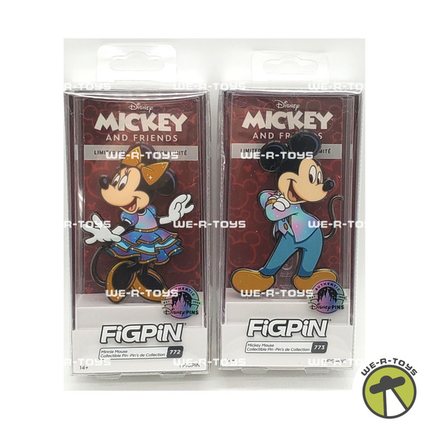 Disney Mickey and Friends Mickey & Minnie Collectible Pins FiGPin