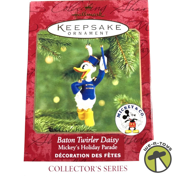 Mickey's Holiday Parade Baton Twirler Daisy Hallmark Keepsake Ornament 2000