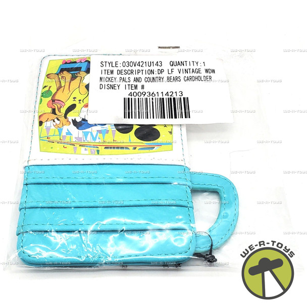 Disney Mickey Pals and Country Bears Cardholder Loungefly #14213