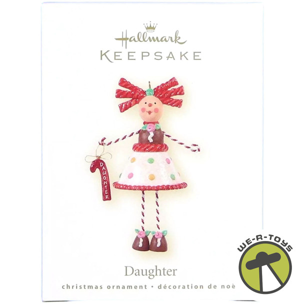 Hallmark Keepsake Candy Daughter Ornament 2008 QXG6291