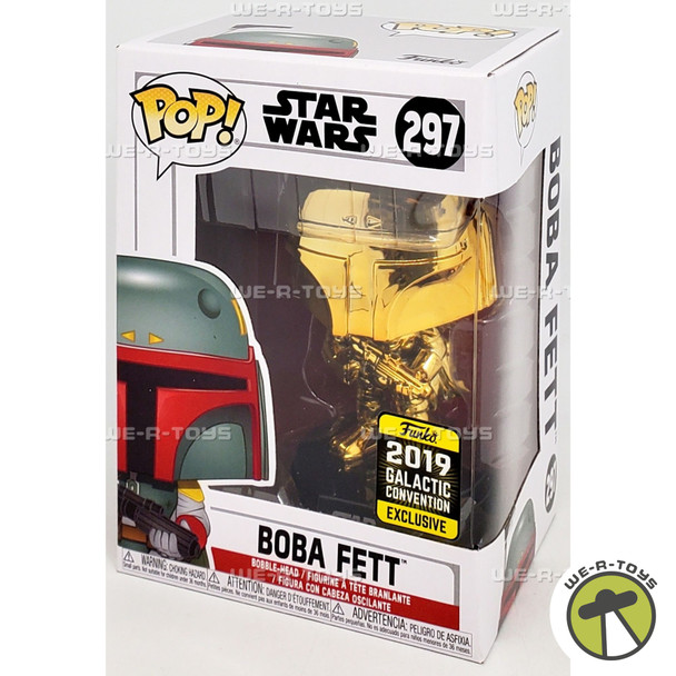 Funko Pop! Star Wars Boba Fett 2019 Vinyl Bobble-Head Figure #297