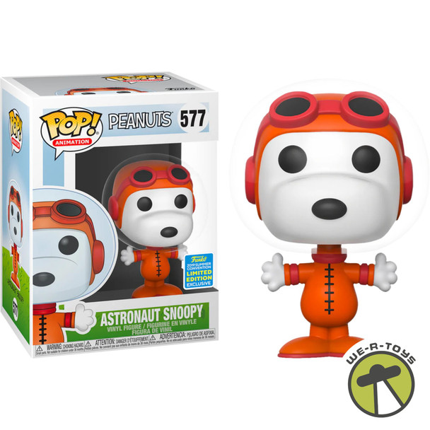 Funko Pop 577 Peanuts Astronaut Snoopy Funko 2019 Summer Convention Exclusive