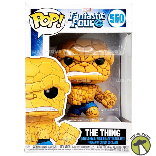 Funko POP Marvel Fantastic Four The Thing 560 Vinyl Figure