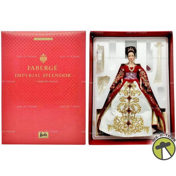 Barbie Faberge Imperial Splendor Porcelain Doll 2000 Mattel 27028