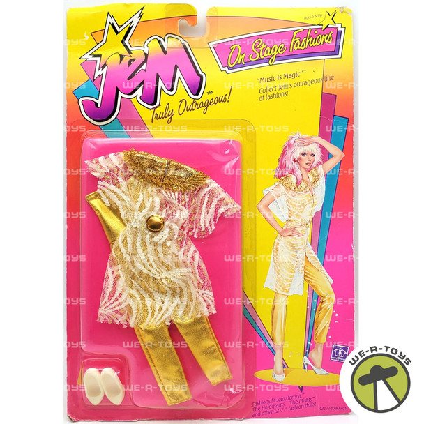 Jem Truly Outrageous On Stage Fashions Music Is Magic Outfit 1986 Hasbro #4217