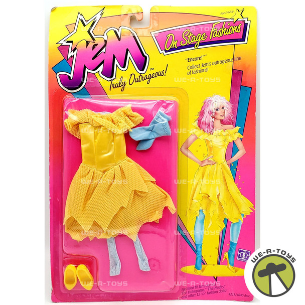 Jem Truly Outrageous On Stage Fashions Encore Outfit 1986 Hasbro #4223