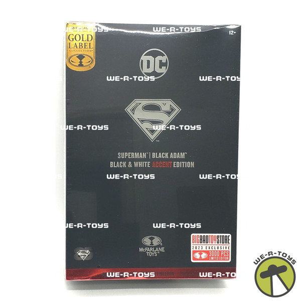 DC Superman Black Adam Limited Edition Figure 2023 McFarlane #17049