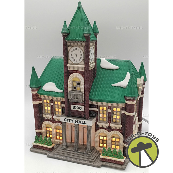 Department 56 City Hall Christmas in the City Series Lighted Building 59692