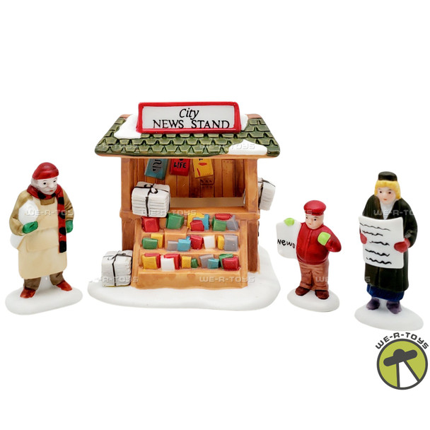 Department 56 Christmas in the City City News Stand 59714