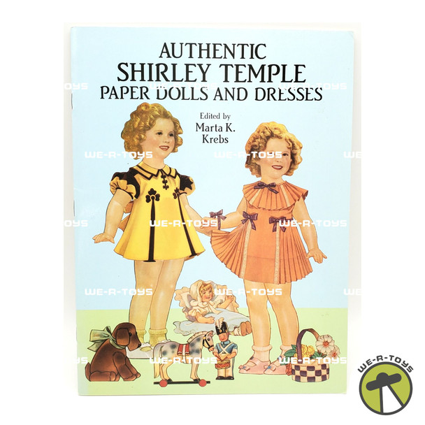 Shirley Temple Authentic Paper Dolls & Dresses Book 1991 Dover #26610