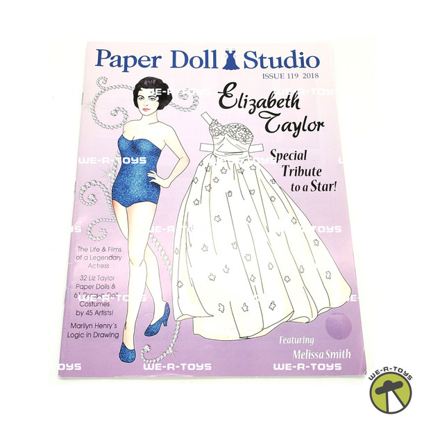 Elizabeth Taylor Special Tribute Magazine 2018 Paper Doll Studio #119