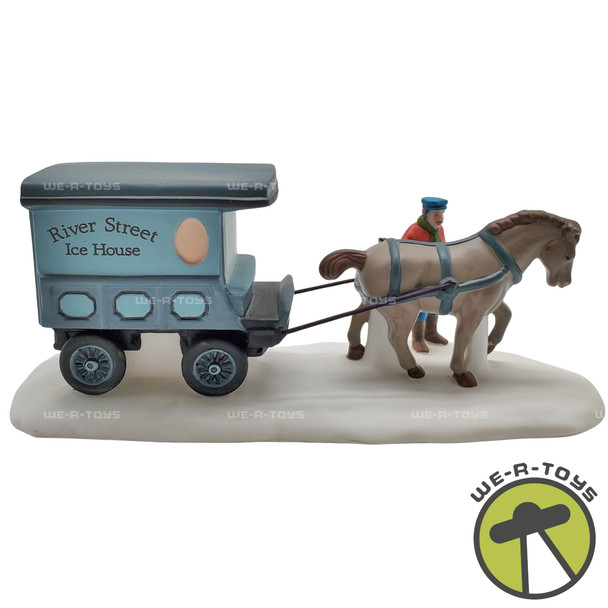 Department 56 Christmas in the City Series River Street Ice House Cart 59595