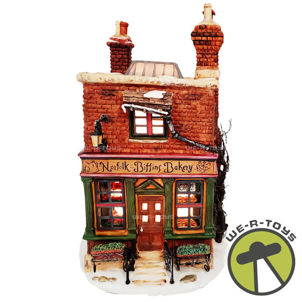 Dept 56 Dickens' Village A Christmas Carol Norfolk Biffins Bakery Lighted #58491