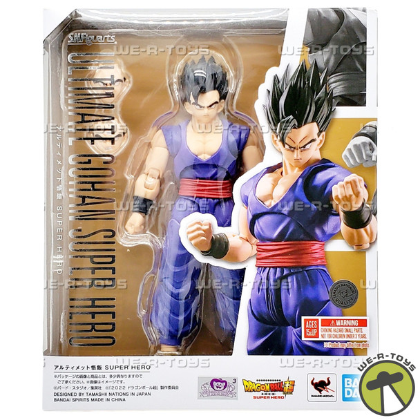 S.H.Figuarts Dragon Ball Super Ultimate Gohan Super Hero Figure Bandai 66870