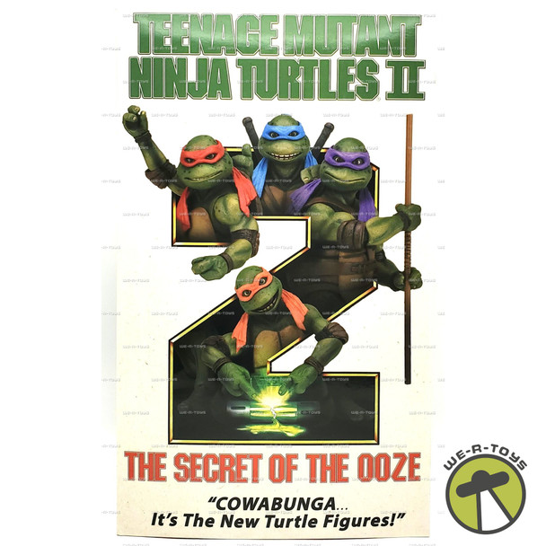 TMNT II The Secret of the Ooze Action Figures 2022 NECA #54238