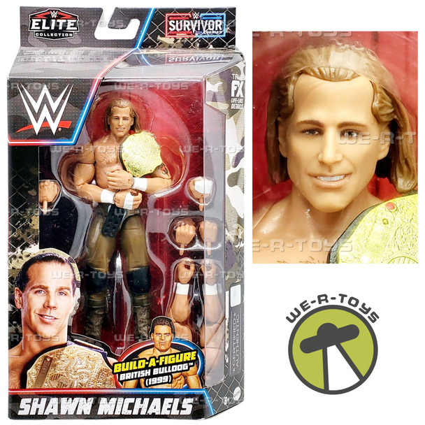 WWE Survivor Series Shawn Michaels Elite Figure 2023 Mattel HPB29