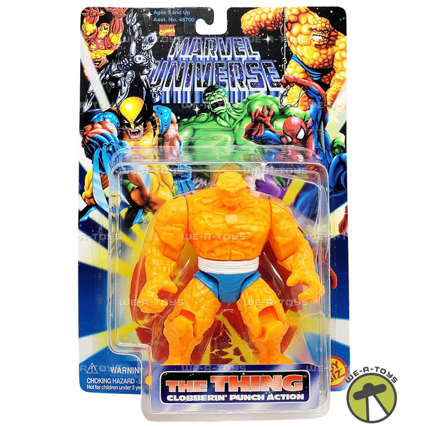 Marvel Universe The Thing Action Figure with Clobberin' Punch Action ToyBiz 42981