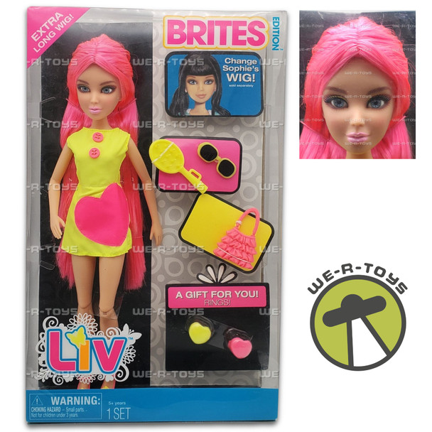 Liv Brites Edition Sophie Doll with Extra Long Wig 2012 Spin Master #20052800