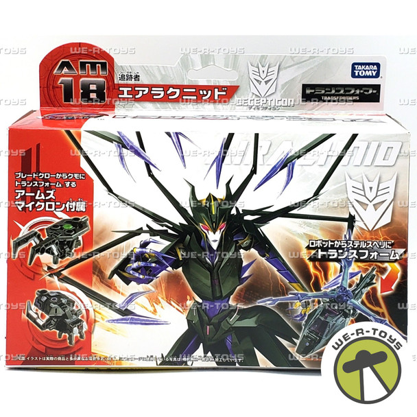 Transformers AM-18 Arms Micron Airachnid Decepticon Takara Tomy Prime 2012 AM18