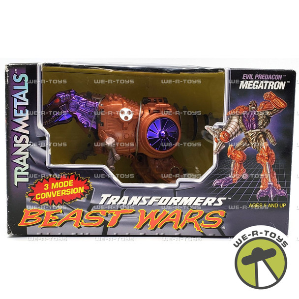 Transformers Beast Wars Transmetals Evil Predacon Megatron Figure Kenner #80422