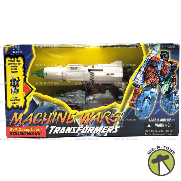 Transformers Machine Wars Evil Decepticon Soundwave Action Figure Hasbro #27074