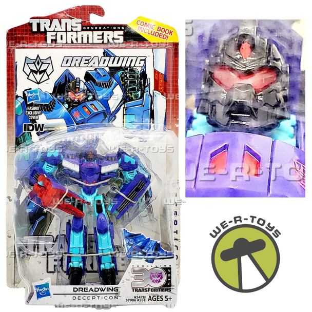 Transformers Generations Deluxe Dreadwing Action Figure and Comic 2013 Hasbro