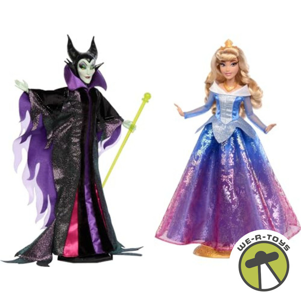 Disney Princess Collector Maleficent & Aurora Fashion Doll Set Mattel