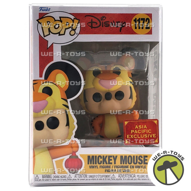 Funko Pop Disney Mickey Mouse Year of the Tiger Asia Pacific Exclusive #1172