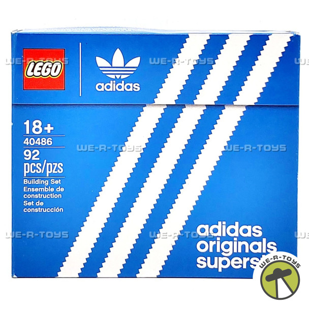 LEGO Adidas Originals Superstar Mini 92 pcs Building Set 40486