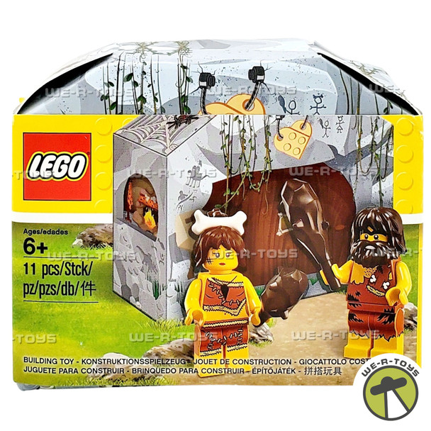 LEGO Caveman & Cavewoman Minifigure 11 Piece Building Set 6194786