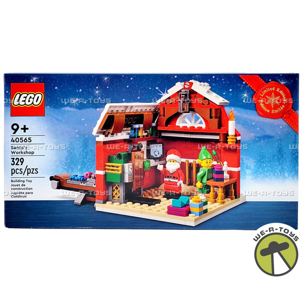 LEGO Santa Claus Workshop 329 Piece Limited Edition Building Set 40565