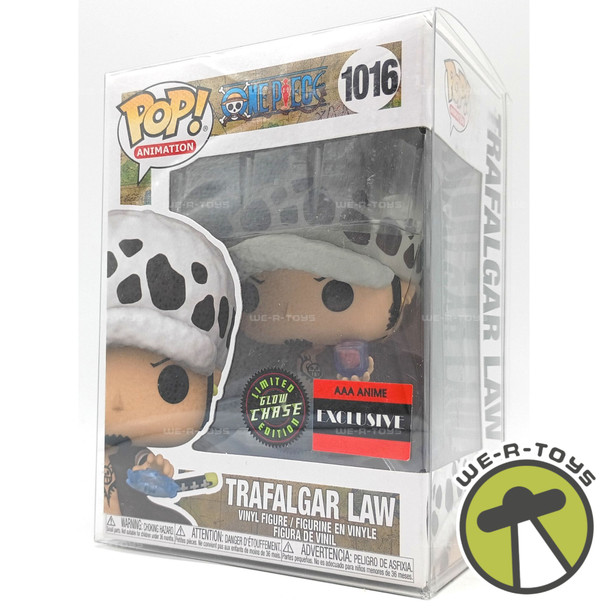 Funko Pop! Animation Trafalgar Law One Piece Figure Glow Chase Exclusive #1016