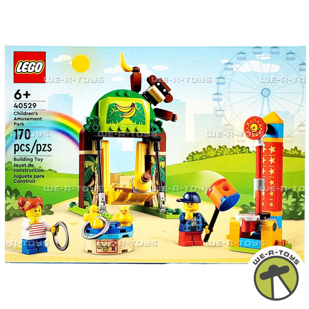 LEGO City Children's Amusement Park 170 Piece Building Set 40529