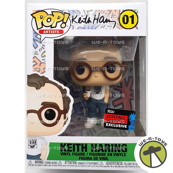 Funko Pop Artists Keith Haring Vinyl Figure 2019 Fall Convention Exclusive #01
