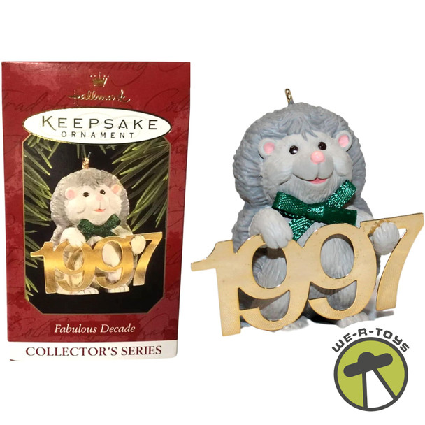 1997 Fabulous Decade Ornament Hallmark Keepsake Collector's Series