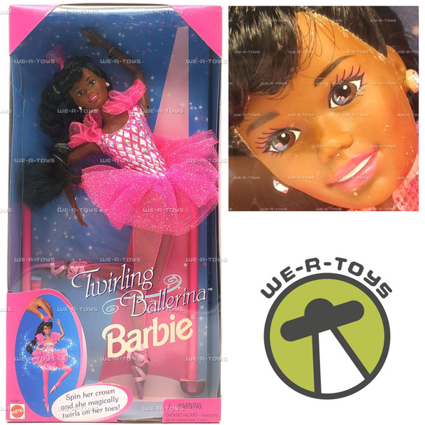 Twirling Ballerina Barbie African American Doll 1995 Mattel #15087