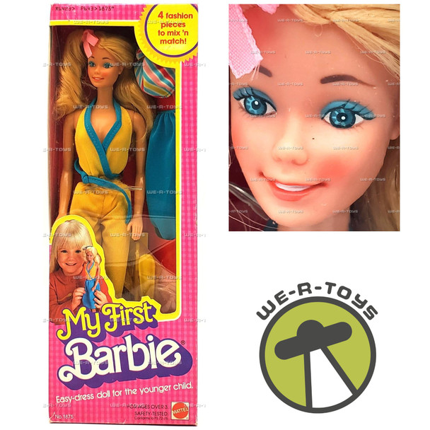 My First Barbie Doll 1980 Heather O'Rourke Box Mattel #1875