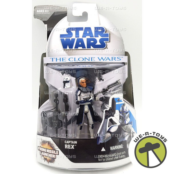 Star Wars the Clone Wars Captain Rex Action Figure No. 4 Hasbro #87659