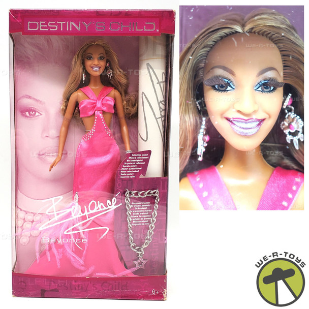 Destiny's Child Beyonce Doll with Poster and Bracelet 2005 Mattel #H7268