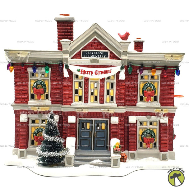 Department 56 A Christmas Story Village 2008 Cleveland Elementary School #49970